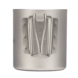 Япония Xuefeng Snow Peak Titanium Cup Double -Layer Mug может сложить чашку кофейной чашки с водой
