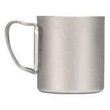 Япония Xuefeng Snow Peak Titanium Cup Double -Layer Mug может сложить чашку кофейной чашки с водой