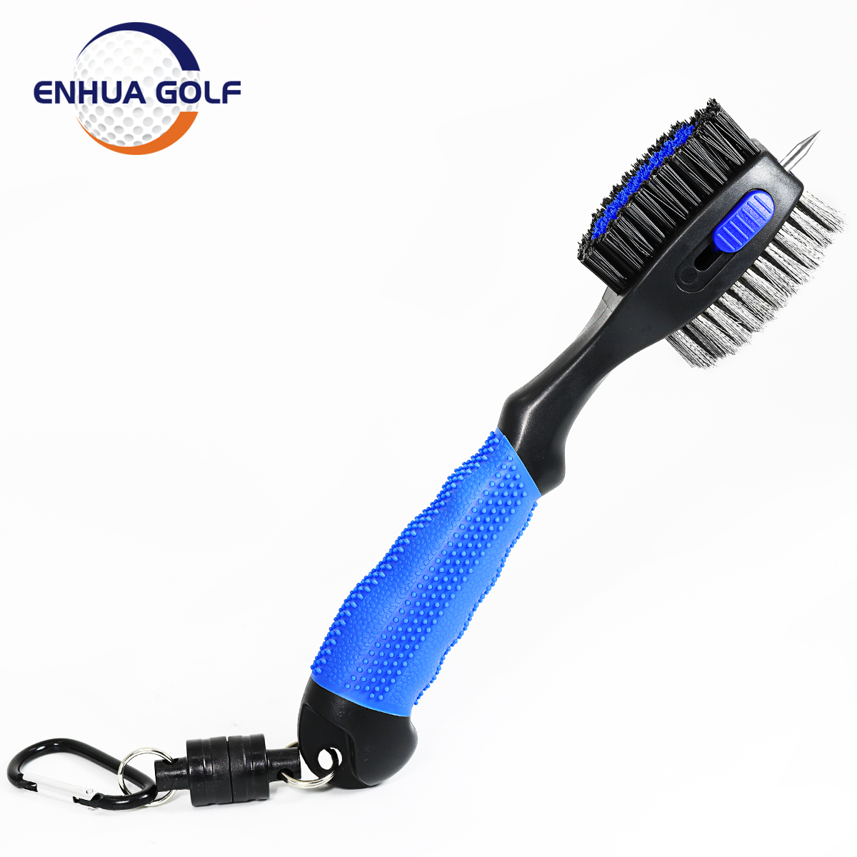Golf Club Cleaning Brush Retractable upgrade Head hook clip durable and comfortable grip wash brush-Taobao
