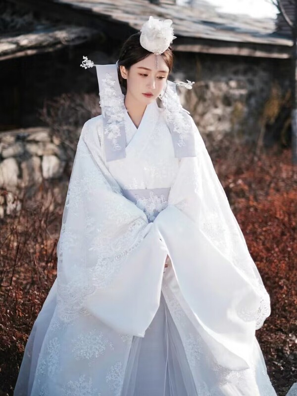 Yanji Hanfu Palace Dress Daily Performance Traditional Korean Ethnic Clothing Travel Photography Fugitive Princess Costume Set Yanji Hanfu Palace Dress Daily Performance Traditional Korean Ethnic Clothing Travel Photography Fugitive Princess Costume Set