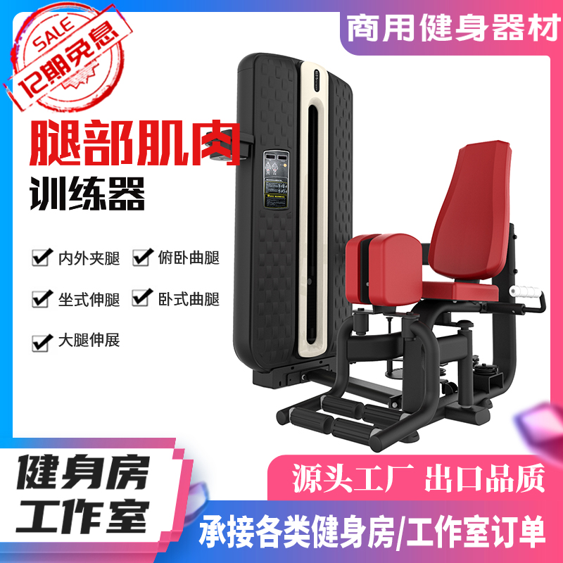 Gym commercial leg exercise fitness equipment flexion and extension leg exercise inside and outside side leg leg strength trainer