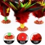 Feather khăn lau hoa lớn bọ cạp trẻ em thể thao giấy thể dục con bọ cạp lông ngỗng Jianzi sinh viên croquet đặc biệt - Các môn thể thao cầu lông / Diabolo / dân gian giá cầu đá lông gà