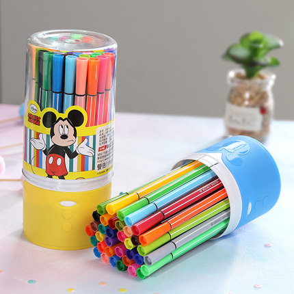 Watercolor pen suit Colour pen washable seal paintbrush paintbrush Children's kindergarten pupils use baby color