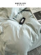 Meiluo Home Textile High-end Long-Low Cotton Four-Piece Set Light Luxury Naked Sleeping Household Bedding Kit Full Cotton Satin Bedding Duvet Cover