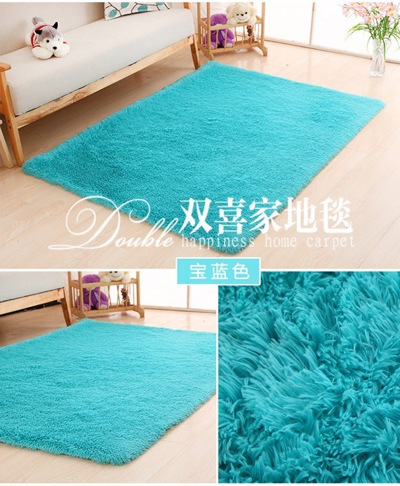 Phòng khách nhà thảm lụa phòng ngủ cạnh giường sofa hình chữ nhật có thể được tùy chỉnh phòng đầy đủ thảm - Thảm thảm simili