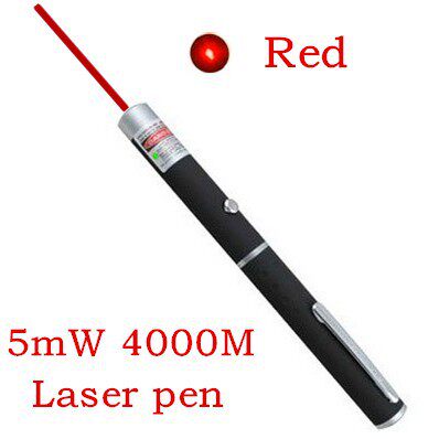 1pcs 5mw new red powerful pen pointer 650nm lase