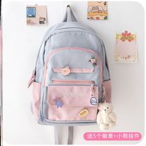 First grade minus backpack girls school bag three to six grade one nursing ridge boys school bag second grade boy child