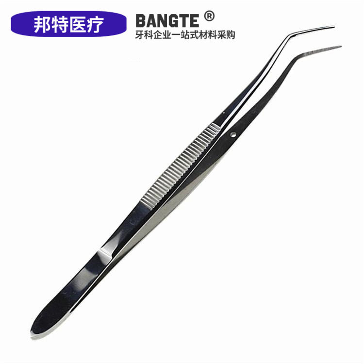 Dental oral tweezer material with positioning tweezers stainless steel check tweezers without rust 10