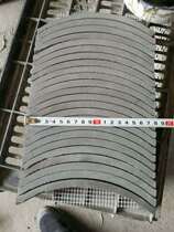  Small green tile retro paving floor paving wall can be customized height round fish scale pattern vertical tile green tile cutting