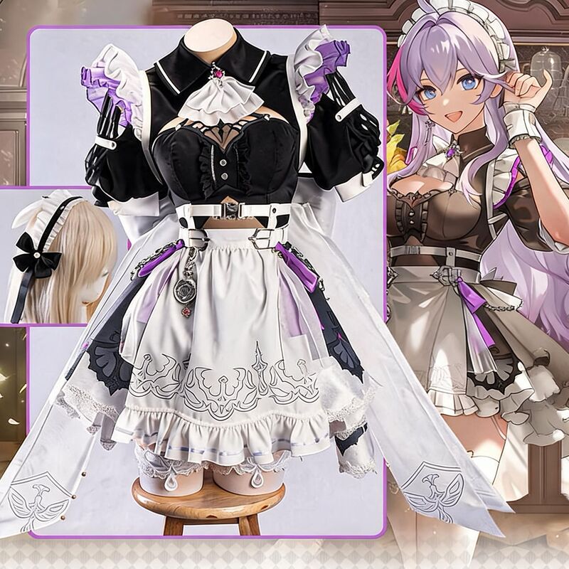 Kara Pichu Cosplay Shanaemi Cosplay Maid Outfit Zero Hour Appointment Costume Female C Suit Kara Pichu Cosplay Shanaemi Cosplay Maid Outfit Zero Hour Appointment Costume Female C Suit