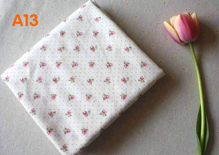 Na nhà vườn hoa bông bông hoa nhỏ vải cotton vải áo sơ mi ăn mặc handmade diy vải