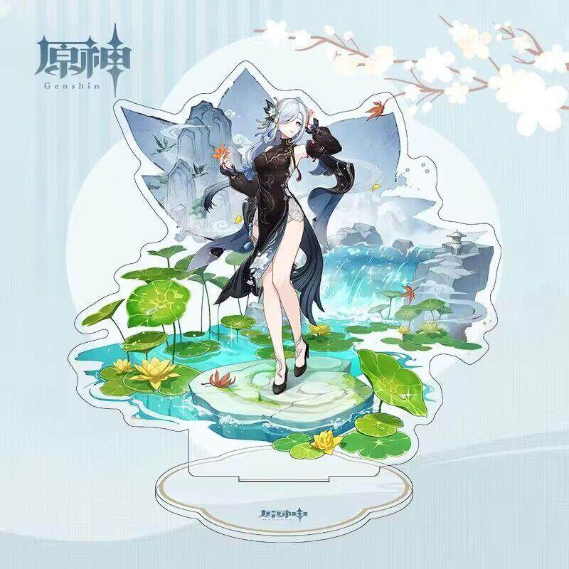 16811434 Arknights Merchandise Acrylic Standee: Abyssal Ghost Shark, Windbreaker, Rock Python, Aili