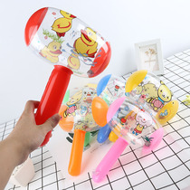 Inflatable Hammer Hammer Hammer Childrens Toy Cartoon Balloon Kindergarten Small Gift Ground Stall Knock Prop Bell Punishment