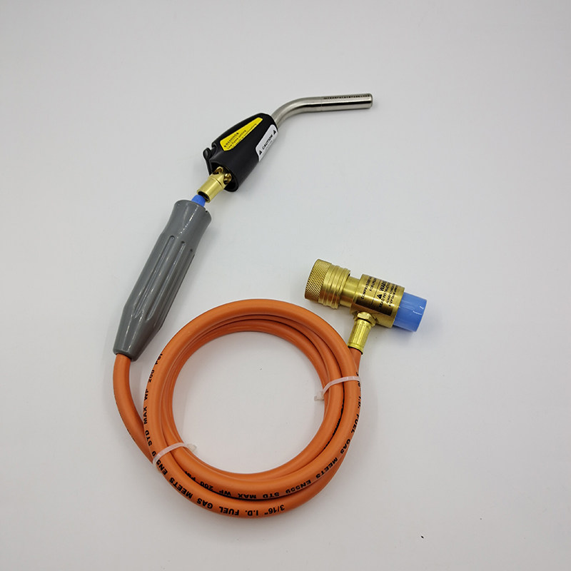 Small copper pipe repairman air-conditioning automatic high-temperature welding oxygen-free gas MAPP welding gun refrigerator ignition welding torch