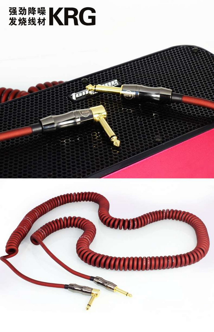 Dòng bass điện dây loa hiệu ứng sốt nhạc cụ kéo dài dòng điện thoại mùa xuân - Phụ kiện nhạc cụ mua dây đàn