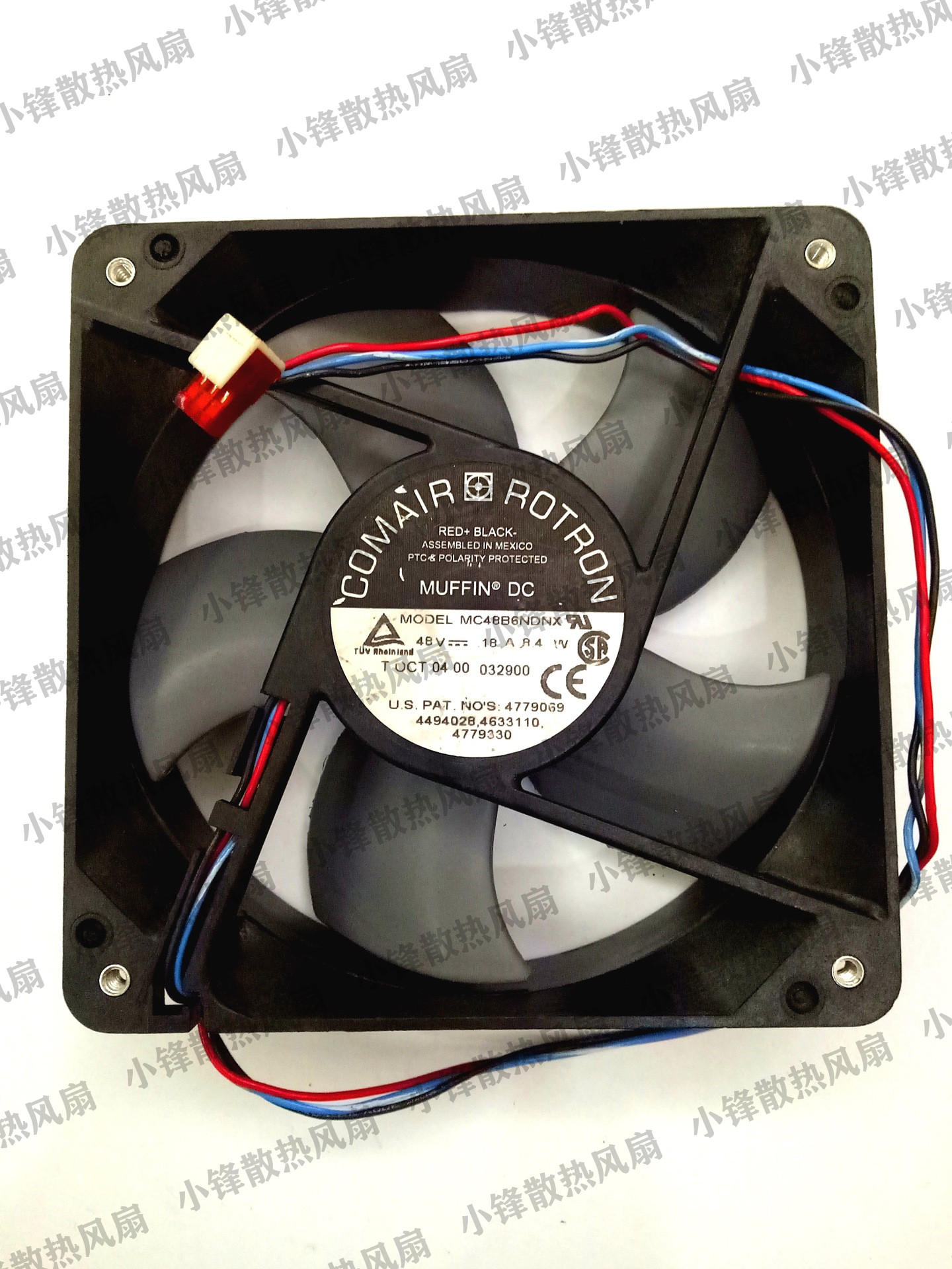 12032 MC48B6NDNX 48V DC 0 18A 8 4W 12CM switch industrial cooling fan