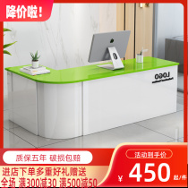 Cashier counter corner shop small simple modern bar supermarket fruit shop milk tea shop front desk reception desk