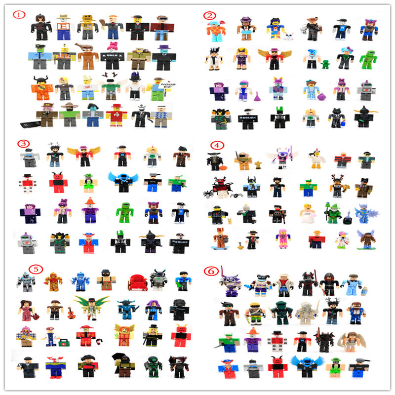 Мягкая игрушка 新款roblox虚拟世界公仔6-8cm玩具摆件游戏周边收藏24款人偶模型 OTHER
