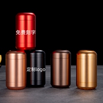 Toothpick box commercial custom logo hotel special hotel creative household aluminum alloy toothpick holder