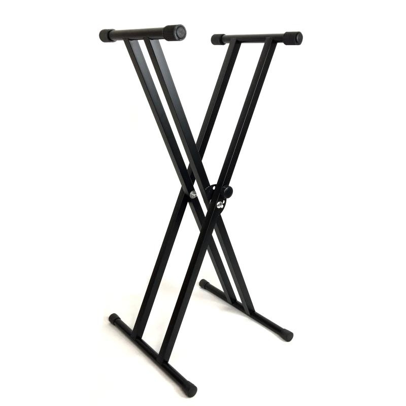 Khung đàn piano điện tử Ống đôi loại X hai lớp kim loại phổ quát Thép điện Đàn piano dày nhạc cụ trống điện tử 61 54 phím - Phụ kiện nhạc cụ capo đàn guitar