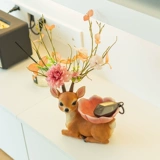 Симпатичные украшения для хранения ключей в виде оленя, креативные украшения для дома, гостиной, прихожей, поделки, подарки на новоселье