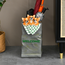 Home spot beautiful household ornaments umbrella bucket living room door decoration home furnishings floor-to-ceiling umbrella tube creative umbrella bucket