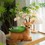 Симпатичные украшения для хранения ключей в виде оленя, креативные украшения для дома, гостиной, прихожей, поделки, подарки на новоселье