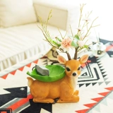 Симпатичные украшения для хранения ключей в виде оленя, креативные украшения для дома, гостиной, прихожей, поделки, подарки на новоселье