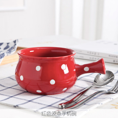 Household ceramics dishes tableware wave some Korean dishes, lovely dessert salad bowl bowl rainbow such as bowl bowl suit