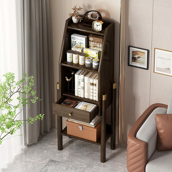 Sofa Side Cabinet, Side Table, Living Room Home Corner Cabinet, Storage Rack, Bookshelf, Modern Minimalist Bedroom Bedside Table