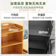 Kitchen Storage Rack Floor-Standing Solid Wood Microwave Oven Household Multifunctional Storage Cabinet Organizer Shelf Sideboard
