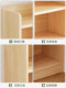 Integrated Single Bookcase Combination, Solid Wood Storage Cabinet, Children's Library Display Cabinet, Floor-Standing Display Cabinet, Narrow Cabinet