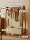 Bamboo Clothes Hanger for Bedroom, Large Capacity Storage Rack, Simple Home Bedside Coat Rack, 2026 New Popular Model
