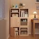 Solid Wood Bookshelf Student Living Room Display Rack Children's Simple Bookcase Free Combination Grid Cabinet Pine Wood Storage Shelf