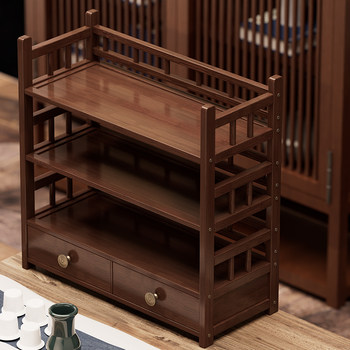 Desktop Display Rack for Tea Sets, Tea Cups, Storage Rack, Tea Table Organizer, Tea Room Tea Cup Holder, Teapot Display Stand