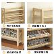 Children's Simple Shoe Rack for Home Entrance, Multi-Layer, Small and Narrow, Creative Shoe Cabinet, Minimalist Cream-Style Storage Rack