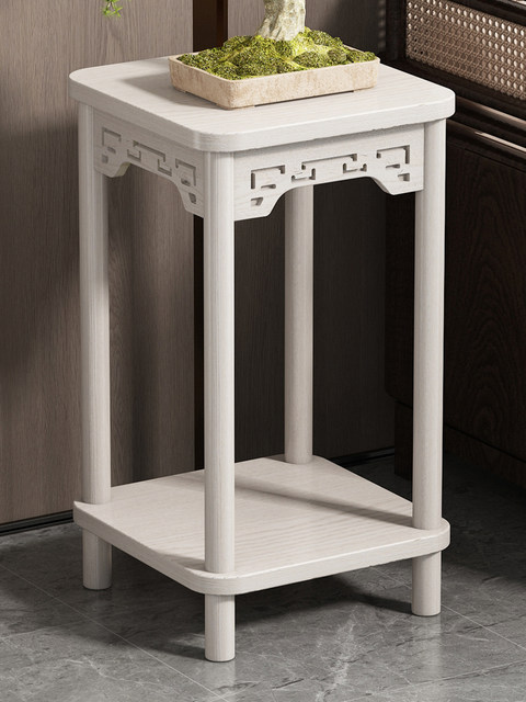 Flower Stand Living Room Floor-Standing Solid Wood Shelf Succulent Plant Display Rack Indoor Simple Windowsill Ornament Flower Stand