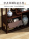 New Chinese-Style Display Shelf, Multi-Purpose Cabinet for Tea and Teacups, Storage Rack for Tea Room Decorations, Tobacco and Alcohol Rack, Multi-Purpose Cabinet