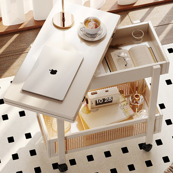 Mobile Side Table for Sofa, Suitable for Small Apartments, Living Room Coffee Table, Storage Rack, Storage Trolley, 2026 New Popular Model