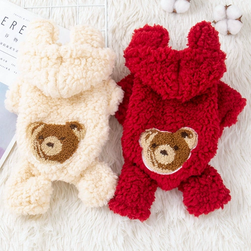 Кошачья одежда осень и зимняя одежда Симпатичная плюшевая густая тряпичная тряпкая кошка Гарфилд ПЭТ КОТ