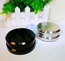 British Awalogue studio LP Black Gel Fever Singing Disc Town Stainless Steel Record Press town