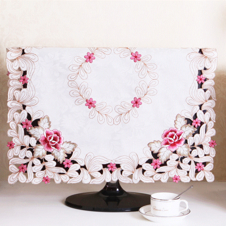 Case hiển thị khăn trải bàn 45 inch hiển thị bộ màn hình bao gồm inch máy tính phòng khách TV bụi che khăn bảo vệ - Bảo vệ bụi áo trùm máy giặt chống nắng
