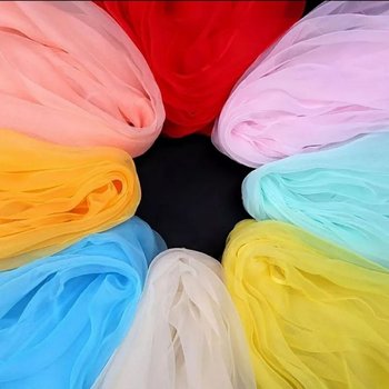 Chiffon silk scarf women's large shawl beach dance ice silk