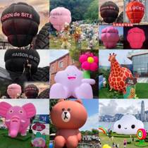 Cartoon inflatable model customized internet celebrity check-in inflatable model inflatable flower inflatable hot air balloon inflatable model outdoor camping inflatable model