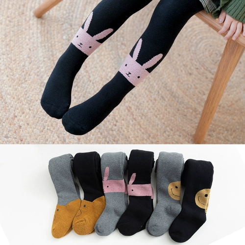 Детские утепленные демисезонные колготки подходит для мужчин и женщин для принцессы, 1-3-5 лет