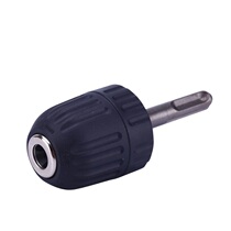 Electric hammer conversion electric drill chuck connecting rod round handle two pits two grooves four pits square electric wrench substation drill chuck