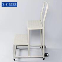 Fetching elevator safety hospital step loading and unloading ladder trolley universal trolley tally stepping platform ladder thickening