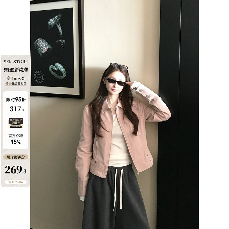 Skk Store Fashionable, Casual, Liberal, American Street Style, Tencel Cotton Work Jacket, Simple Jacket for Women Skk Store Fashionable, Casual, Liberal, American Street Style, Tencel Cotton Work Jacket, Simple Jacket for Women