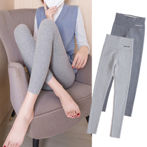 Leggings women wear autumn and winter cotton plus velvet padded trousers to keep warm and thin high waist hips bodybuilding yoga pants