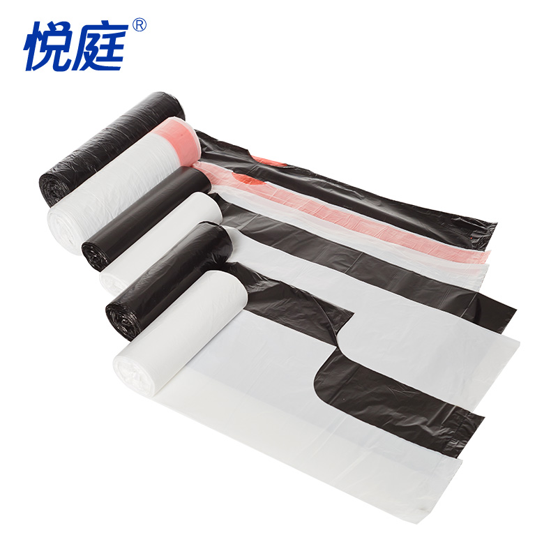 垃圾袋家用加厚手提式塑料袋一次性厨房用黑色垃圾袋大号批发包邮